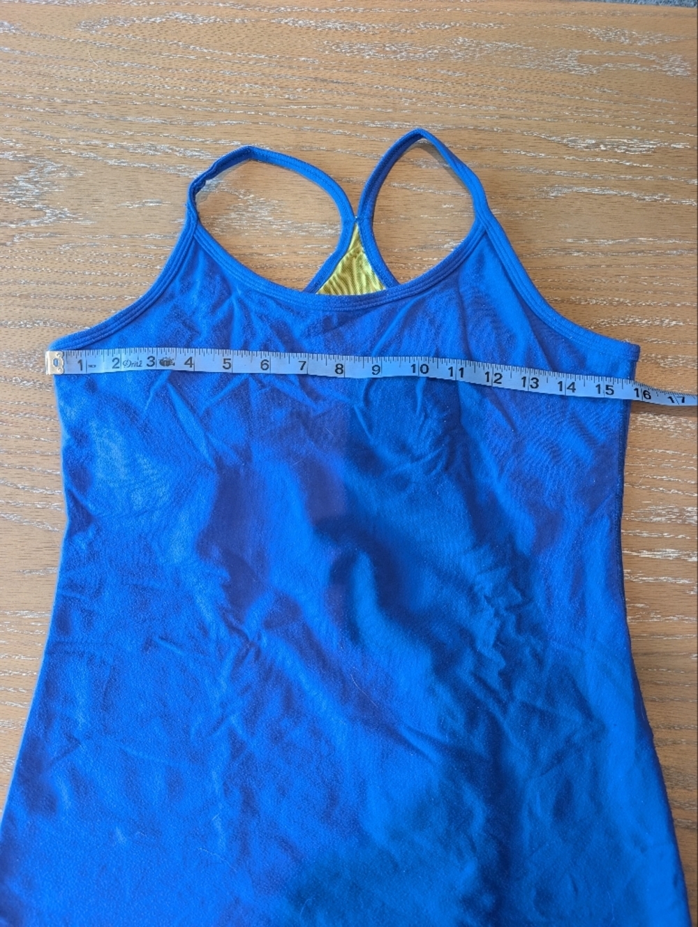 Lululemon Power Y Tank *Luon, Blue - Picture 5 of 6